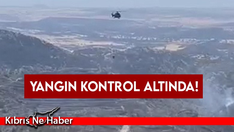Yangın kontrol altında!