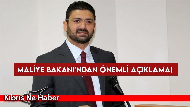Maliye Bakanı'ndan önemli açıklama!