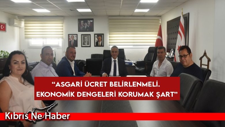 Taçoy: “Asgari ücret belirlenmeli. Ekonomik dengeleri korumak şart”