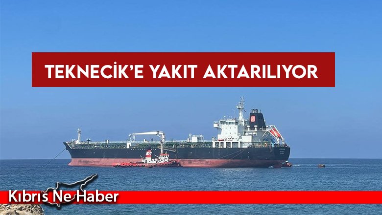 Teknecik'e yakıt tahliye ediliyor