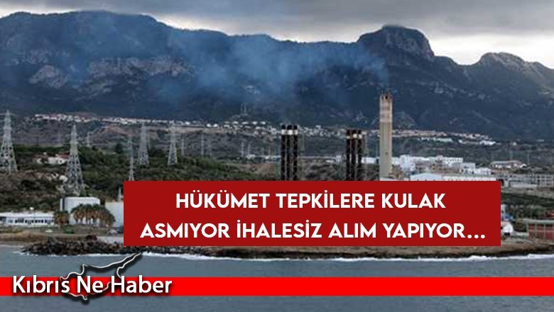 Hükümet tepkilere kulak asmıyor ihalesiz alım yapıyor…