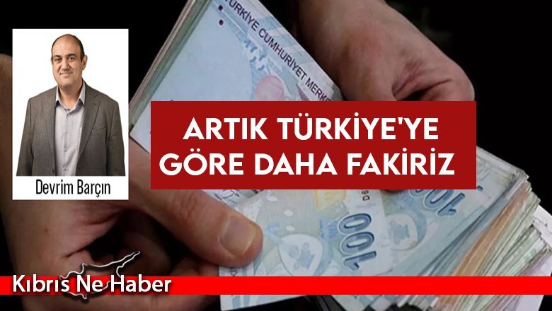 Devrim Barçın: KKTC halkı alım gücü noktasında Türkiye'nin gerisinde kaldı