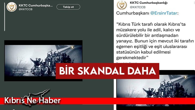 Özersay: “Alın size bir skandal daha!”