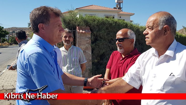 Arıklı: Bu yol Lefke ve bölgenin kalkınmasına büyük katkı sağlayacak
