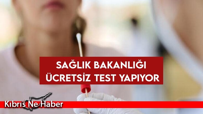 Sağlık Bakanlığı’ndan Lefkoşa’da random test
