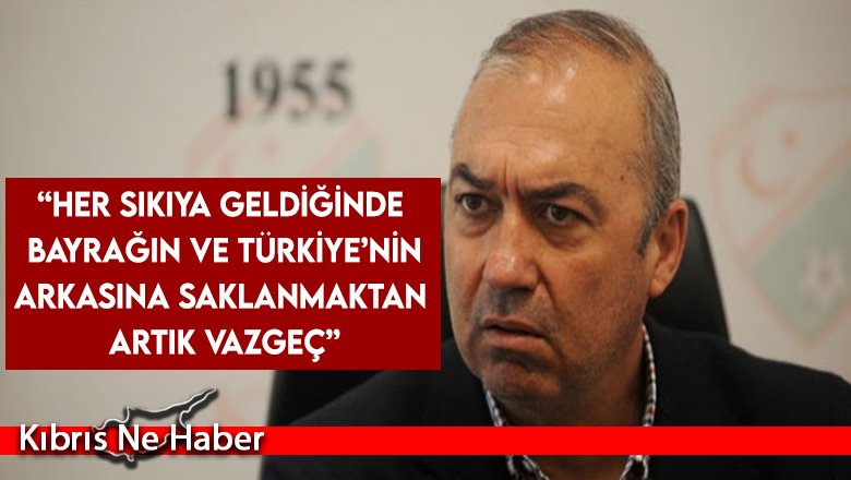 Kıbrıs Türk Futbol Federasyonu Başkanı Hasan Sertoğlu'ndan Cumhurbaşkanı Ersin Tatar'a yanıt