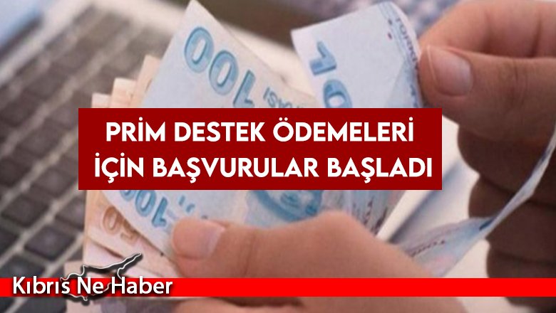Prim destek ödemeleri için başvurular başladı