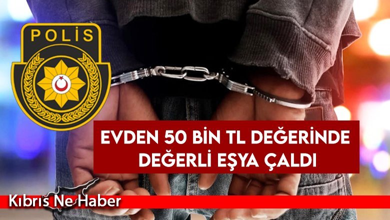 Bahçıvanlık yaptığı evden 50 bin TL’lik değerli eşya çaldı, tutuklandı
