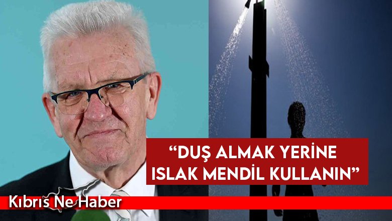 “Duş almak yerine ıslak mendil kullanın”