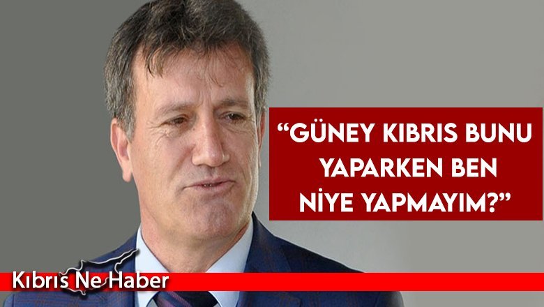 Ulaştırma Bakanı Arıklı: Güney Kıbrıs bunu yaparken ben niye yapmayım?