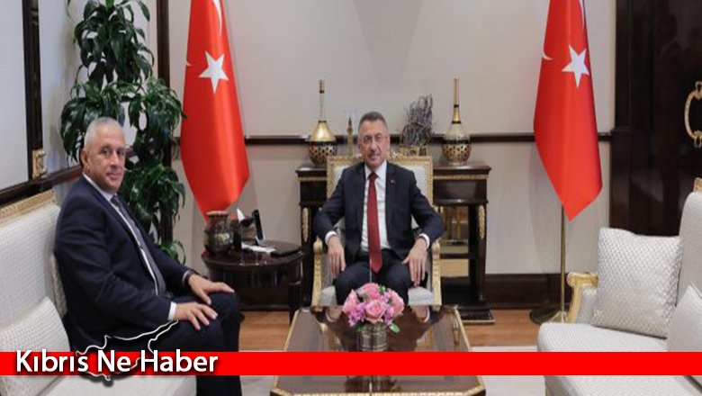 TC Cumhurbaşkanı Yardımcısı Oktay, Çalışma ve Sosyal Güvenlik Bakanı Taçoy'u kabul etti