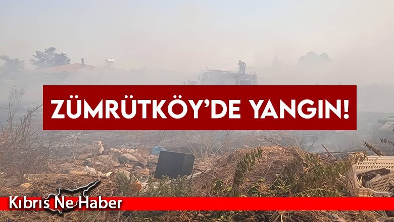 Zümrütköy’de Yangın!