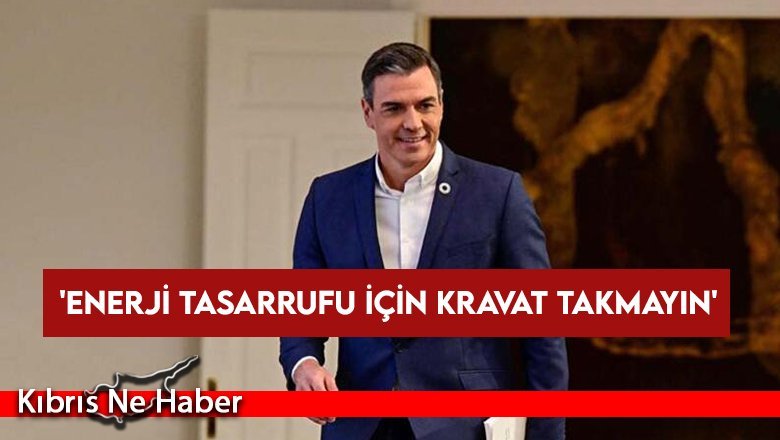 Başbakan'dan tepki çeken çağrı! 'Enerji tasarrufu için kravat takmayın'