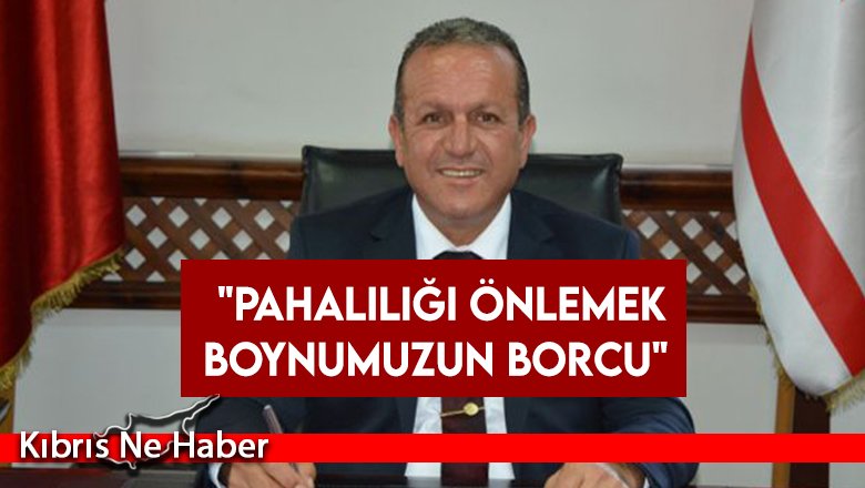 Ataoğlu: Pahalılığı önlemek boynumuzun borcu