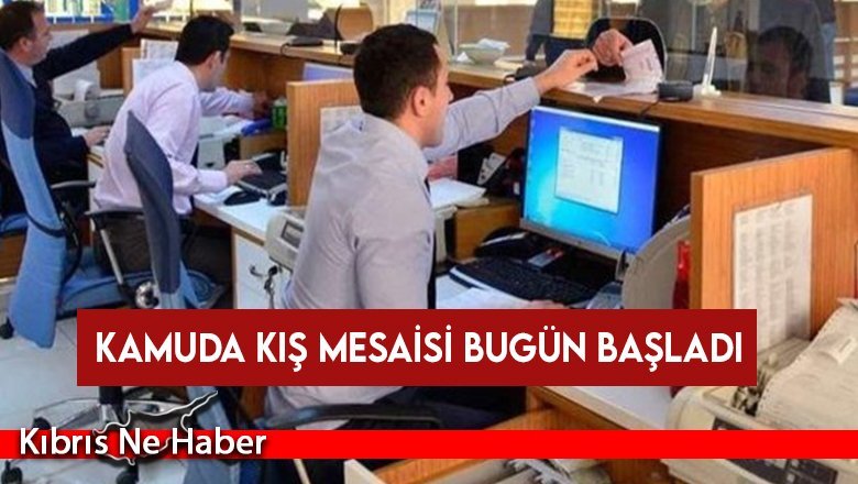 Kamuda kış mesaisi bugün başladı