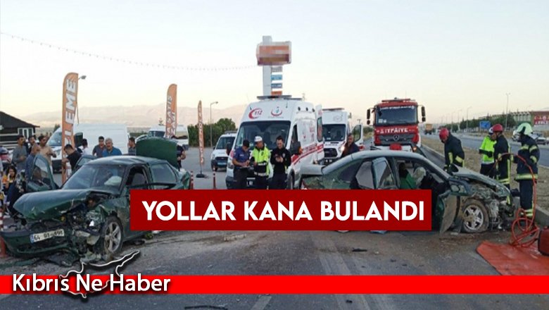 Yollar kana bulandı
