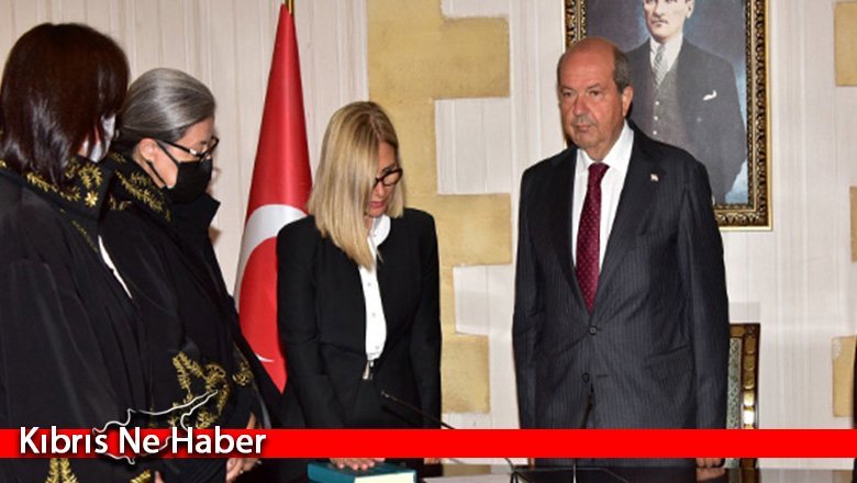 Yüksek Mahkeme yargıçlığına atanan Duatepe, Cumhurbaşkanı Tatar huzurunda yemin etti
