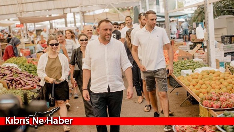 Çeler: Girne Çarşamba Pazarı’nın sorunları çözülecek