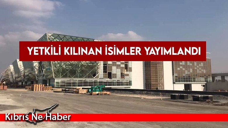 Yetkili kılınan isimler yayımlandı