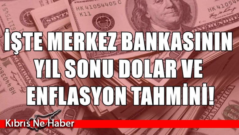 İşte Merkez Bankası'nın yıl sonu dolar ve enflasyon tahmini