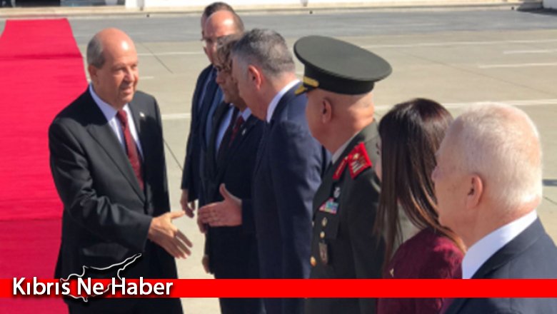 Cumhurbaşkanı Ersin Tatar, Türkiye’ye gitmek üzere adadan ayrıldı...