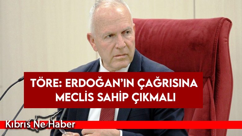 Töre: Erdoğan’ın çağrısına Meclis sahip çıkmalı