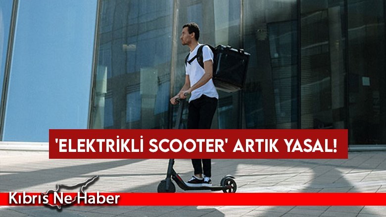 Elektrikli Scooter kullanımının kuralları var!