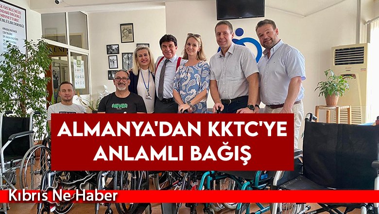 Almanya'dan KKTC'ye anlamlı bağış