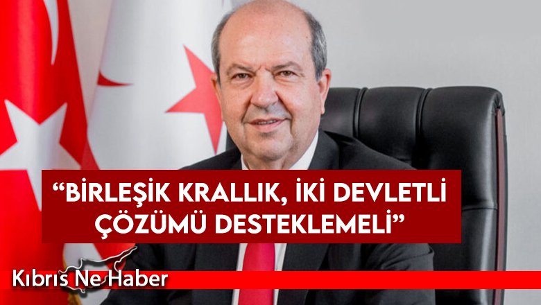 “Birleşik Krallık, iki devletli çözümü desteklemeli”