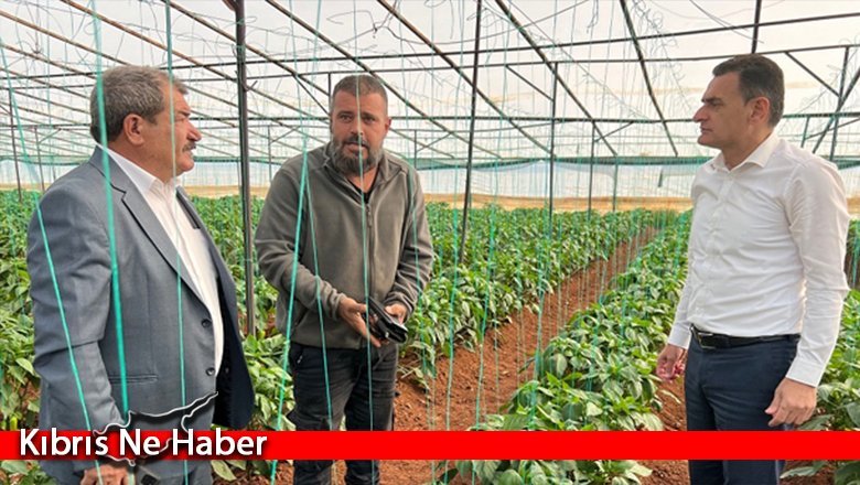 Tarım Bakanı Oğuz Maraş bölgesinde seracılarla görüştü