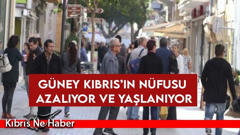 Güney Kıbrıs’ın nüfusu azalıyor ve yaşlanıyor