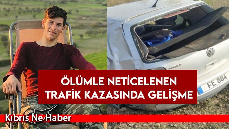 Hasan Öztürk'ün ölümüne neden olan kazada bir kişi tutuklandı