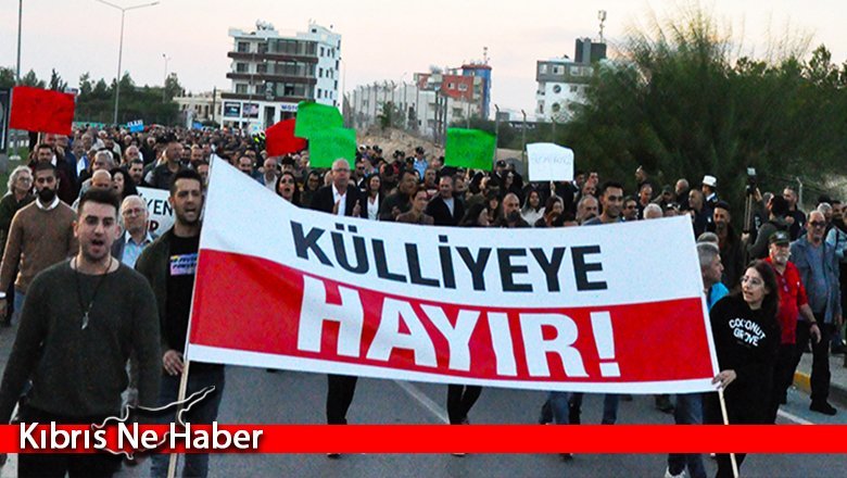 “Külliyeye Hayır” yürüyüşü yapıldı