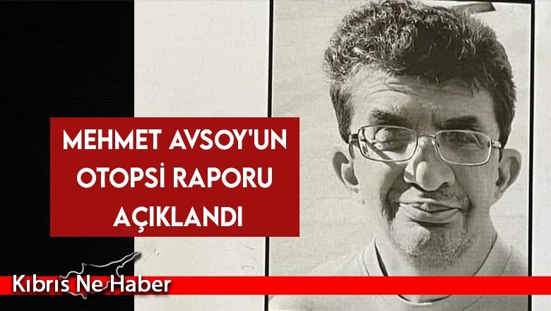 Mehmet Avsoy'un otopsi raporu açıklandı