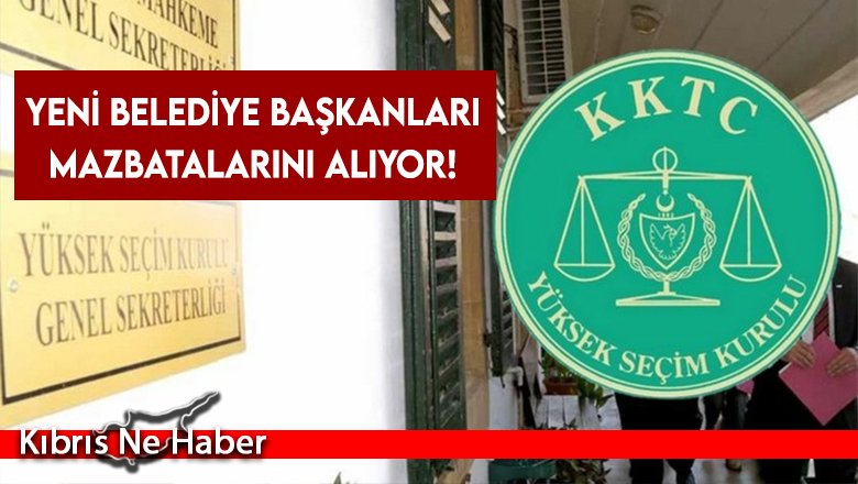 Yeni belediye başkanları mazbatalarını alıyor!