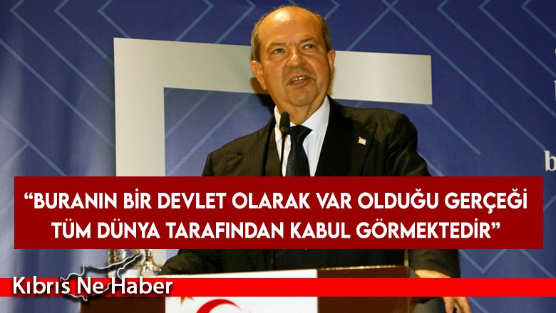 Cumhurbaşkanı Tatar: Siyasetimizin zemini güçlenmektedir
