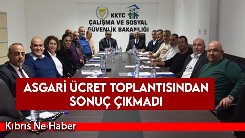 Asgari ücret toplantısından sonuç çıkmadı