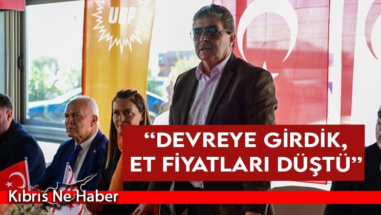 Üstel: “Mesarya’da sulu tarıma geçilecek”