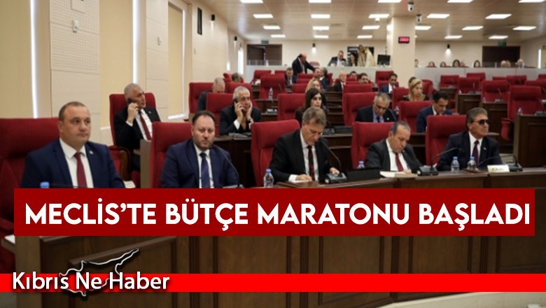 Meclis’te bütçe maratonu başladı