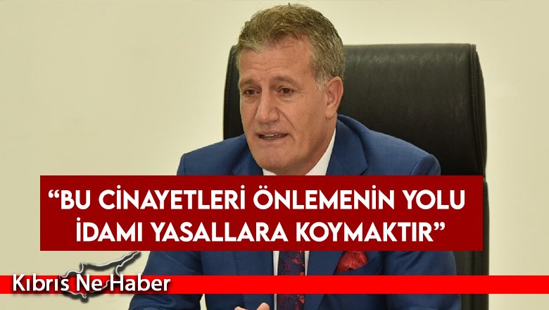 Bakan Arıklı: Lanet bir cinayet daha…