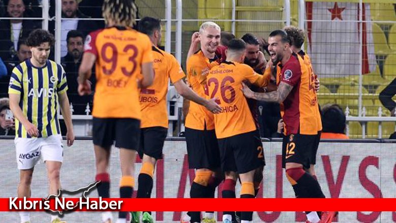 Kadıköy’de kazanan Galatasaray