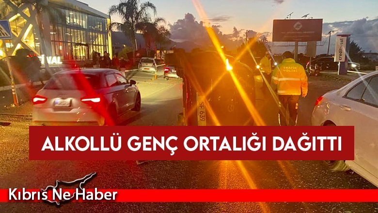 Sürücü 296 promil alkollü çıktı