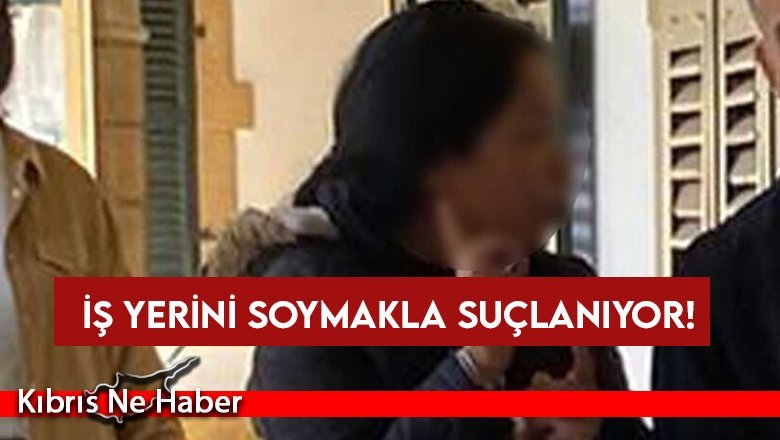 İş yerini soymakla suçlanıyor!