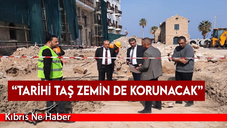 Bulunan tarihi raylar cam zemin ile sergilenecek