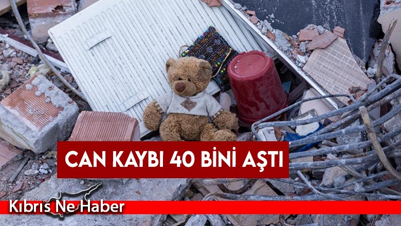 Can kaybı 40 bini aştı