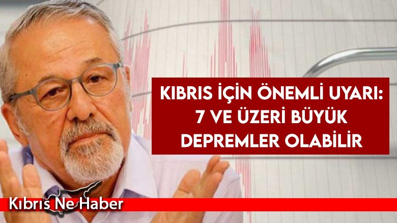 Prof. Dr. Görür: Kıbrıs birinci derece deprem kuşağında
