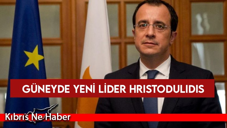 Güney Kıbrıs'ın yeni lideri Hristodulidis oldu