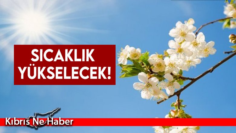 Sıcaklık yükselecek!