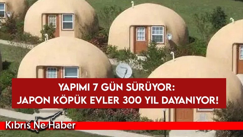 Japon köpük evler 300 yıl dayanıyor!