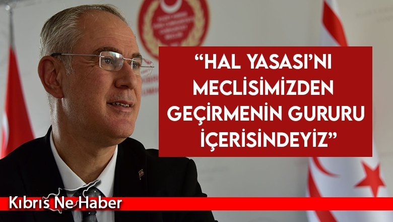 “Hal Yasası’nı meclisimizden geçirmenin gururu içerisindeyiz”